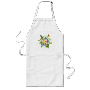 Delantal Largo Medicina de Mediana Vida Mandala Apron