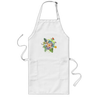 Delantal Largo Medicina de Mediana Vida Mandala Apron