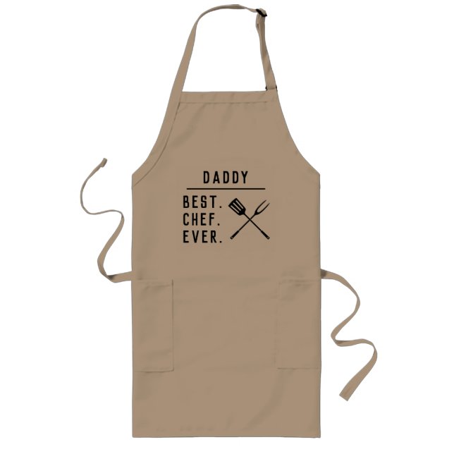 Delantal Largo Mejor Apron de Grilling (Frente)