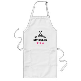 Delantal Largo Mi Cocina Mis Reglas Regalo Divertido para Chef
