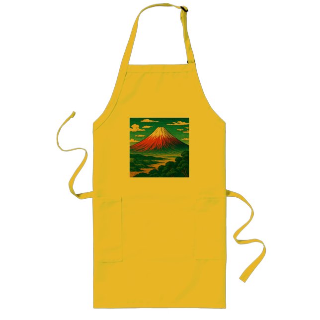 Delantal Largo Monte Fuji Apron (Frente)