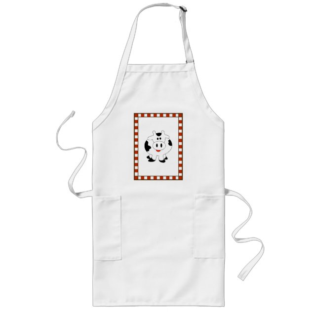 Delantal Largo Moo Cow Apron (Frente)