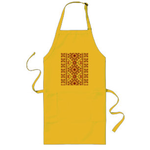 Delantal Largo Motif Tradicional, Motif Tradicional Rumano T-S