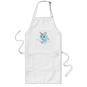 Delantal Largo Narwhal Angel Cutie