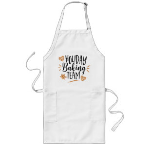Delantal Largo Navidades de Holiday Baking Team