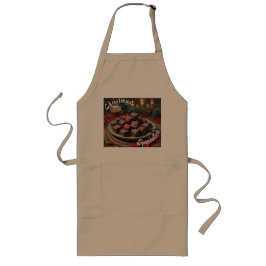 Delantal Largo NAVIDADES de IA Holiday Candy Apron