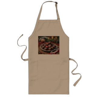 Delantal Largo NAVIDADES de IA Holiday Candy Apron