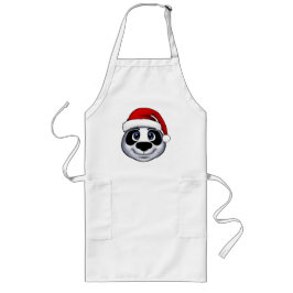 Delantal Largo Navidades Panda
