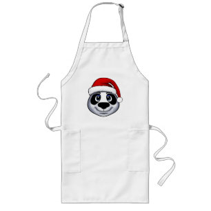 Delantal Largo Navidades Panda