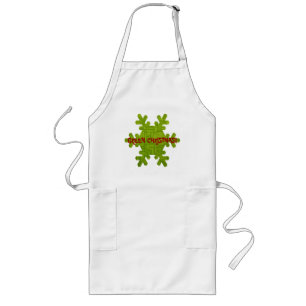 Delantal Largo ¡Navidades verdes Apron!