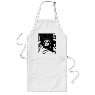 Delantal Largo New York Apron New York Souvenirs Cook's Gifts