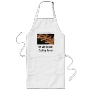 Delantal Largo No perturbe; Cocinar el tocino,…