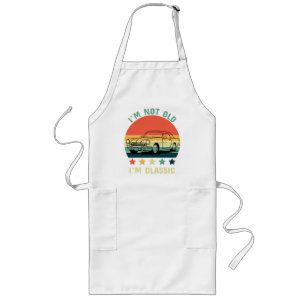 Delantal Largo No soy viejo, soy clásico