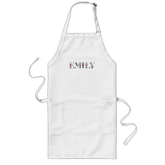 Delantal Largo Nombre Emily