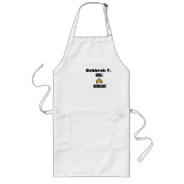 Delantal Largo Nombre personalizado #Mothersday Pocket Aprons