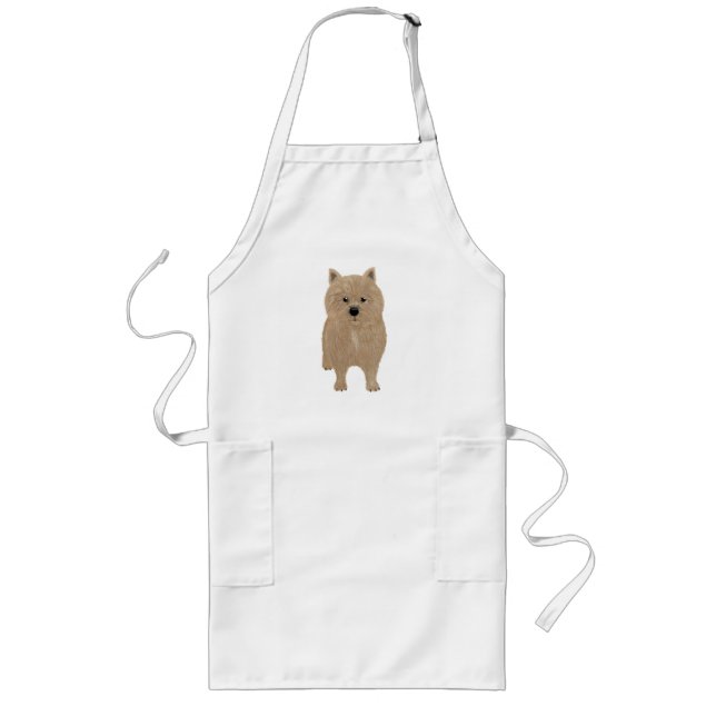 Delantal Largo Norwich Terrier Apron (Frente)