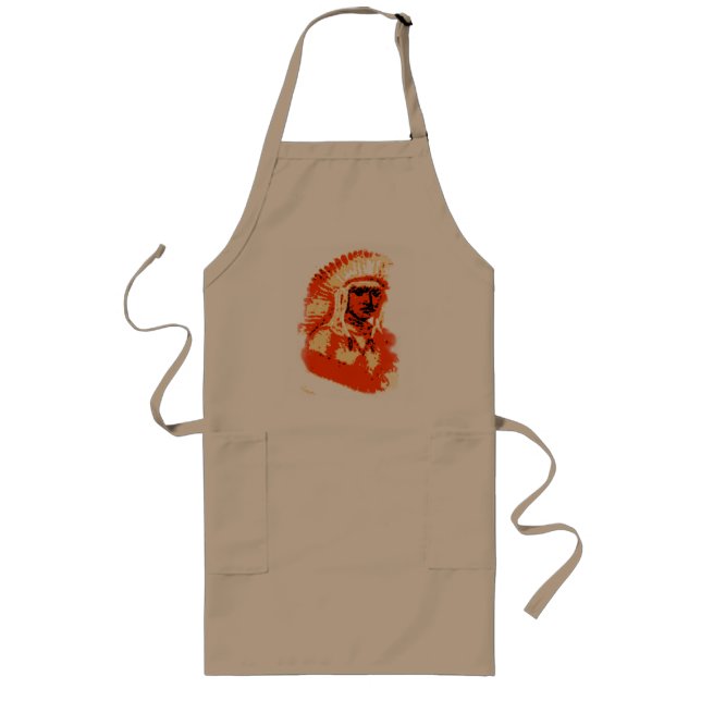 Delantal Largo Ojibwa Apron (Frente)