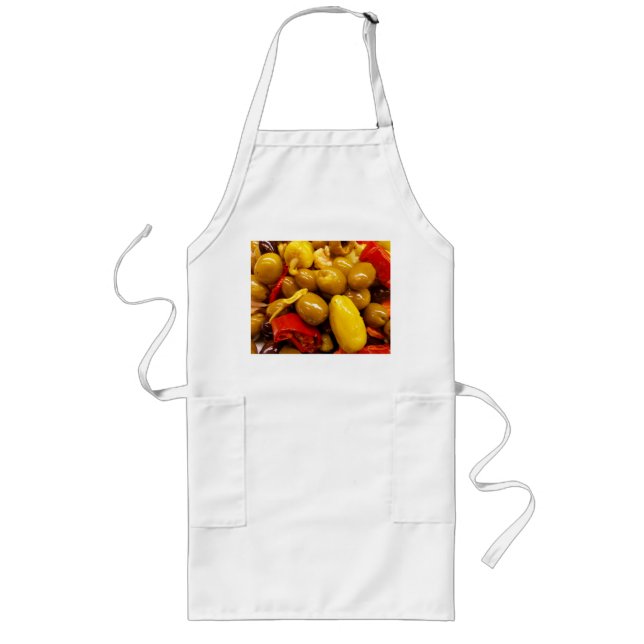 Delantal Largo Olives Apron (Frente)
