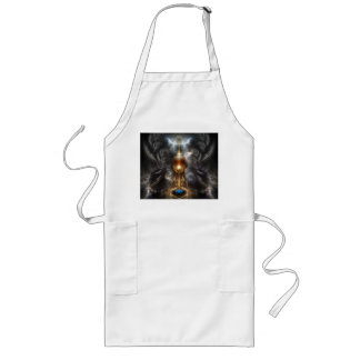 Delantal Largo Orb De Apron De Arte Fractal Ligero