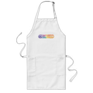 Delantal Largo Orgullo arcoiris de la ventana gótica