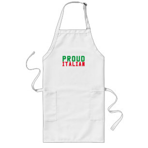 Delantal Largo Orgulloso italiano