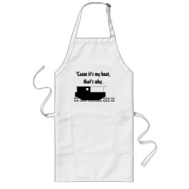 Delantal Largo Oyster Fisherman Funny Personalizable