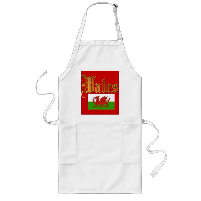 Delantal Largo País de Gales (Cymru) (Frente)