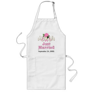 Delantal Largo Palo y Rosa - Solo camiseta casada
