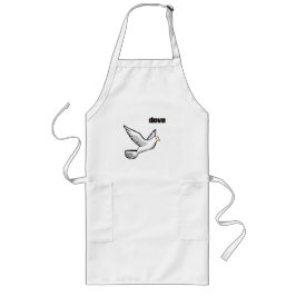 Delantal Largo Paloma voladora