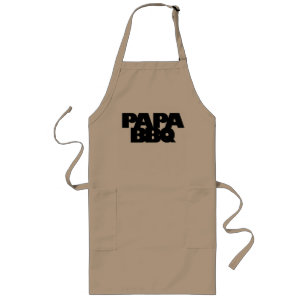 Delantal Largo Papa BBQ