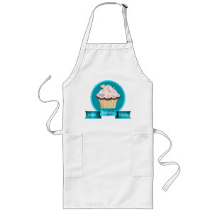 Delantal Largo Pastel dulce Personalizado Bakery Apron