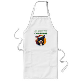 Delantal Largo Pawsily Merry Christmas