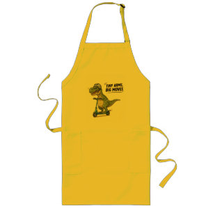 Delantal Largo Pequeños Brazos. Gran energía. ¡Dino en Ruedas!