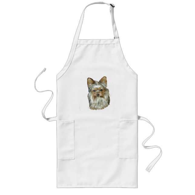 Delantal Largo Perro 4B,Yorkshire Terrier,Apron (Frente)