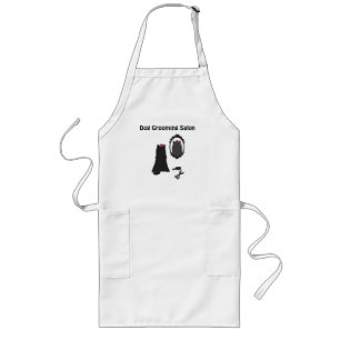 Delantal Largo Perro Grooming Apron - personalizable
