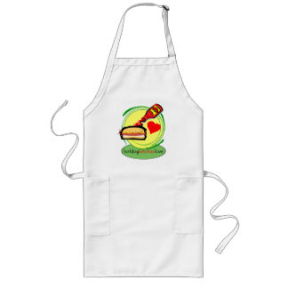 Delantal Largo Perros calientes y Ketchup