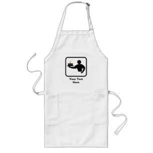 Delantal Largo Personalizable para el panadero o cocinero