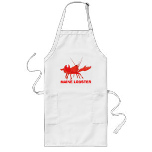 Delantal Largo Personalización de Lobster Maine