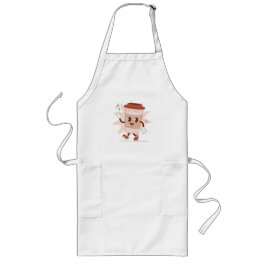 Delantal Largo Personalizado de café de juego suave