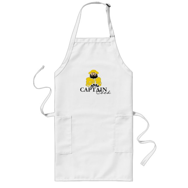 Delantal Largo Pescador-Capitán Cook (Frente)