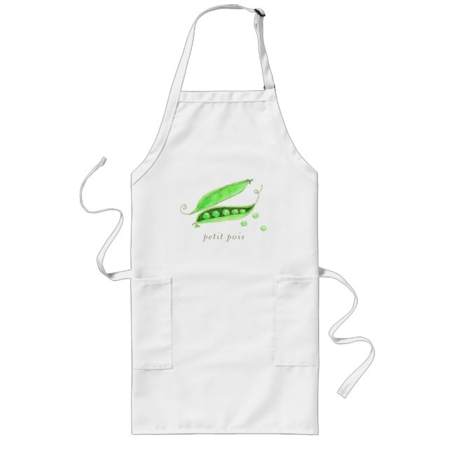 Delantal Largo Petit Pois (Frente)