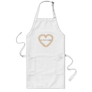 Delantal Largo Pierogi Heart Apron