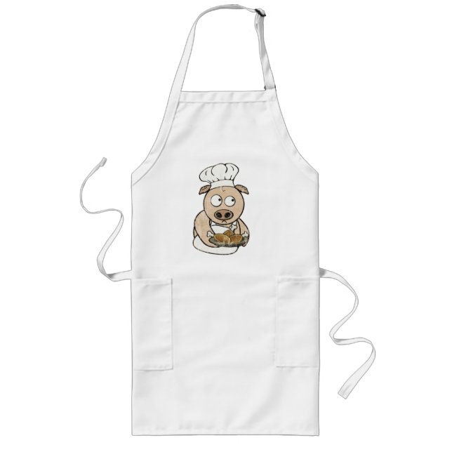 Delantal Largo Pig Chef (Frente)