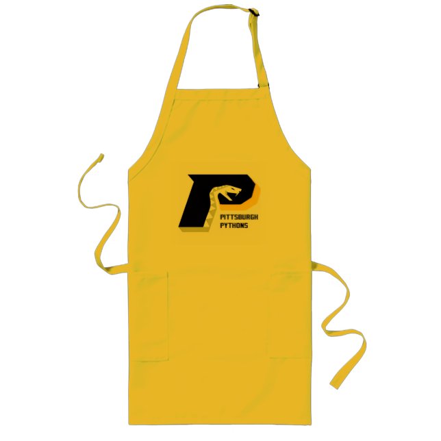 Delantal Largo Pittsburgh Pythons (Frente)