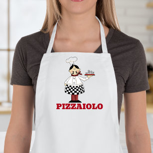 Delantal Largo Pizzaiolo Chef Italiano Pizza