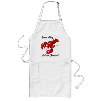 Delantal Largo Plantilla de Apron de Ciudad de Festival de Lobste
