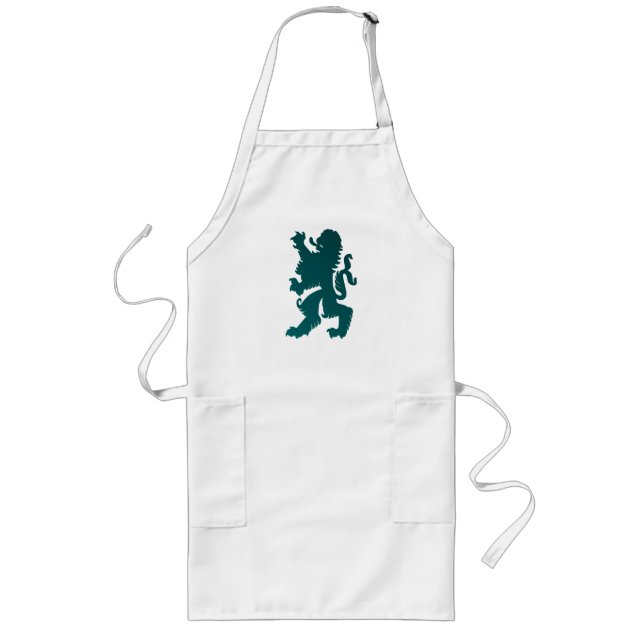 Delantal Largo Poderoso León Apron (Frente)