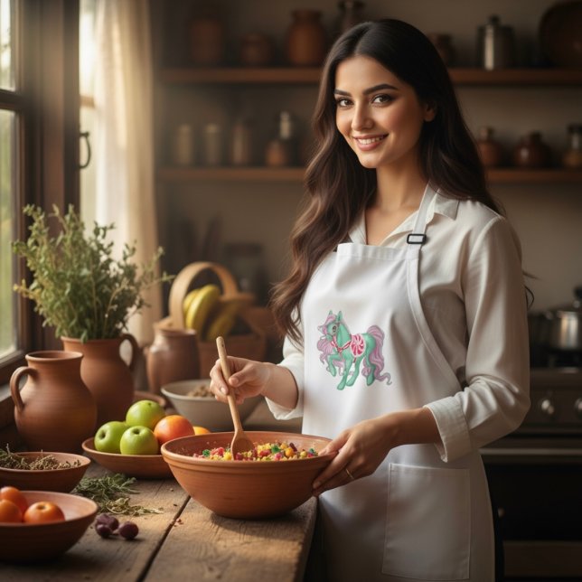 Delantal Largo Pony Long Apron (Subido por el creador)