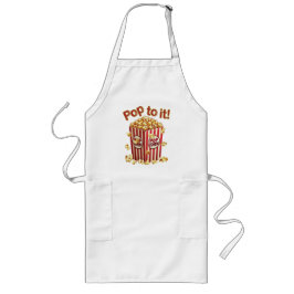 Delantal Largo Poppin' con Style - "¡Pídele!"