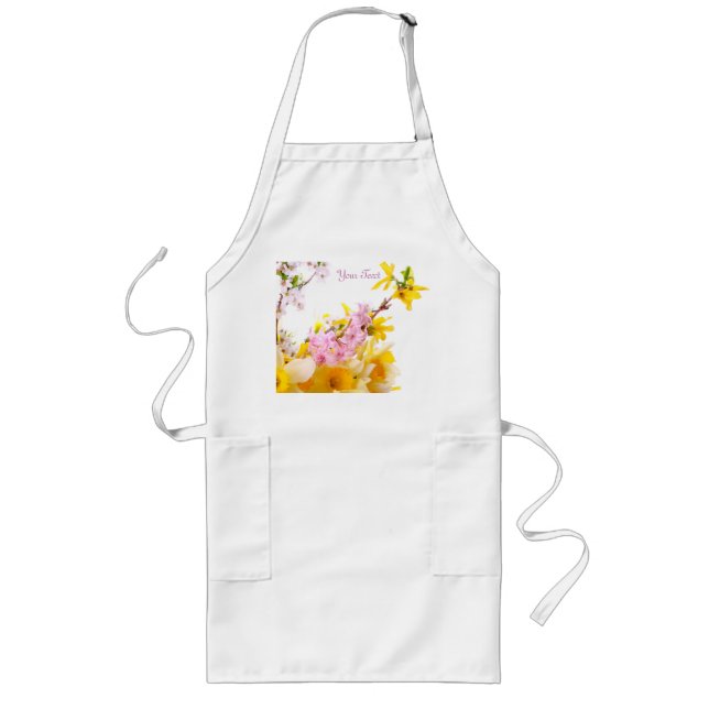 Delantal Largo Primavera de Apron (Frente)